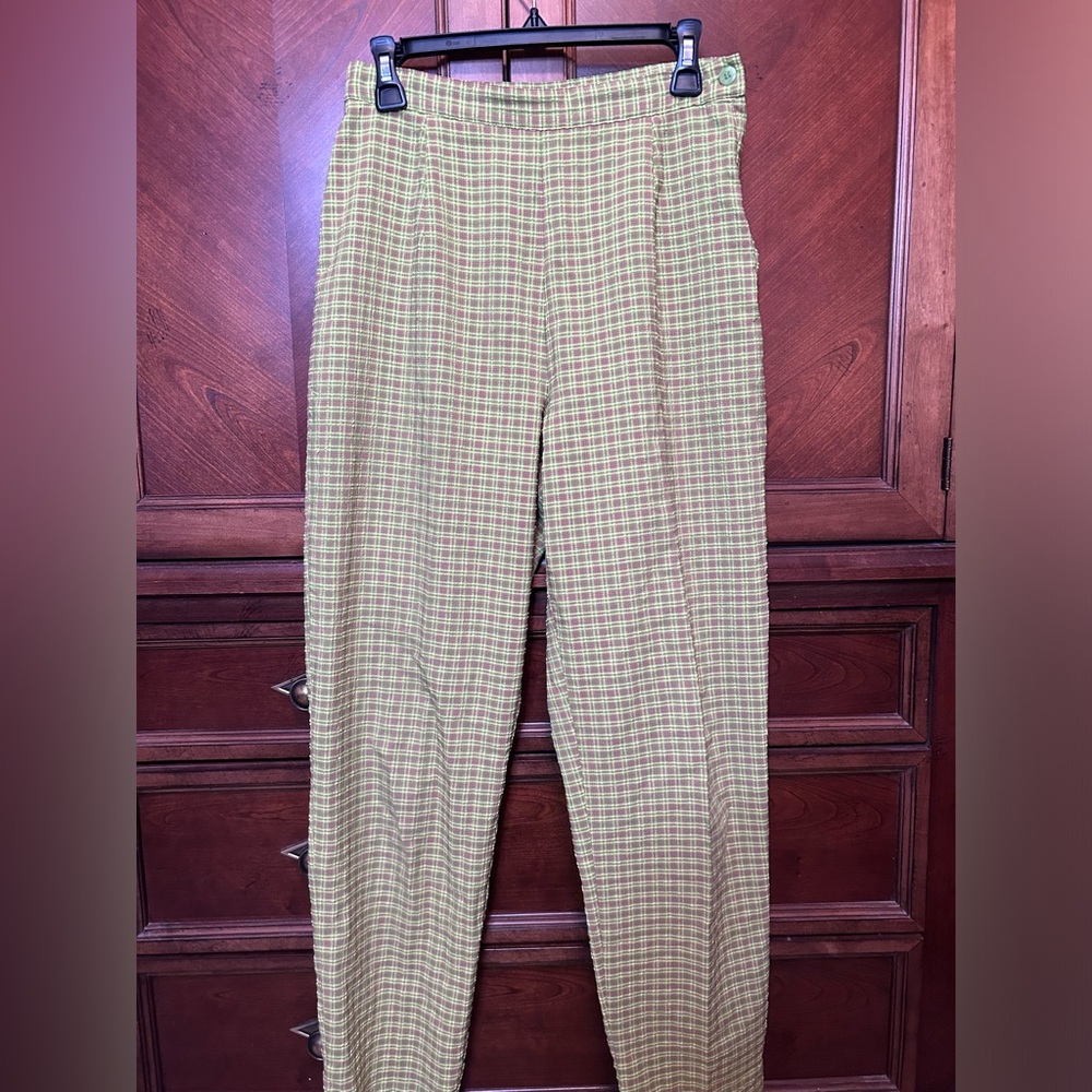 80s Vintage M.J. Carroll Tweed Pants